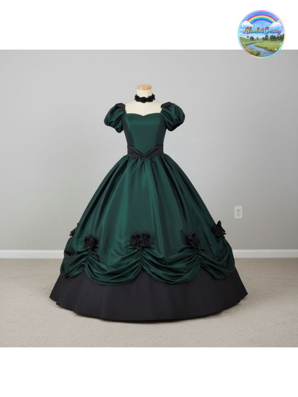 Gothic Victorian Rococo Dress Civil War Southern Belle Costume